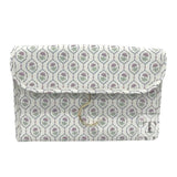 Luxe Hanging Toiletry ANTIBES w/Navy Pinstripe