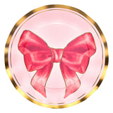 Pink Bows Dinner Plate
