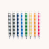 Gel Pen Set - Gingham