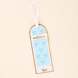 Acrylic Bookmark-Bows Blue