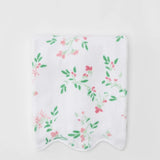 Weezie Scalloped Floral Bath Towel