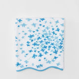 Weezie Scalloped Floral Bath Towel