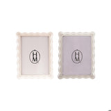 Resin Scalloped Frame