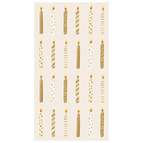 Gold Candles Guest Napkins