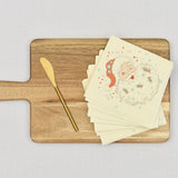 14" x 8" Board Gift Kit: Vintage Santa Napkin