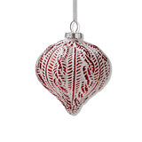 Antique Drop Ornament Red