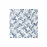 Greek Key Blue Dinner Napkin
