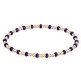 Gameday Hope Gold Sincerity Bracelet Deep Purple