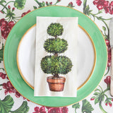 Topiary Guest Napkin