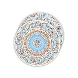 Fall China Round Coasters
