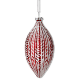Antique Drop Ornament Red