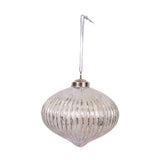 Moretti Ornament White 4"