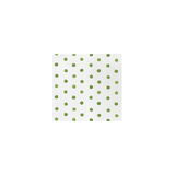 Dot Green Beverage Napkin