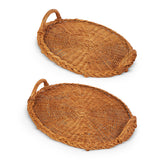 Handled Woven Tray