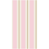 Pink & Gold Awning Stripe Guest Napkins