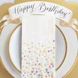Confetti Sprinkles Guest Napkins