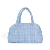 Quilted Grande Duffel Pimlico Stripe Chambray