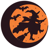 Die-cut Wicked Witch Placemat