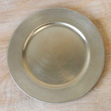 Classic Charger Champagne 13"