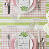 Pink Painted Check Placemat