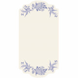 Blue Asiatic Pheasants Table Card