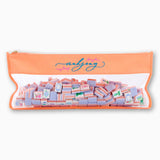 Peach Script Mahjong Bag