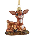 Rudolph The Red Nose Reindeer® Glass Ornament