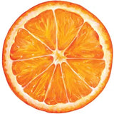 Die-Cut Orange Slice Placemats