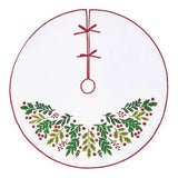 Botanical Christmas Tree Skirt