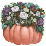 Die-cut Pumpkin Posey Placemat
