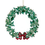 Mistletoe Wreath Ornament