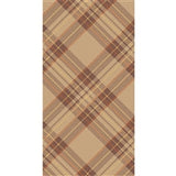 Autumn Plaid Guest Napkin