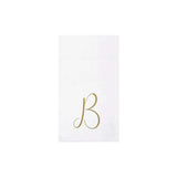 Gold Mono Guest Napkins
