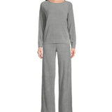 CCUL Jersey Pullover & Wide-Leg Pant Lounge Set Moonbeam