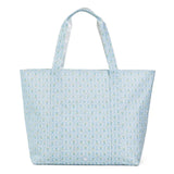 Petite Fleur Blue Jumbo Tote X-Large Tote