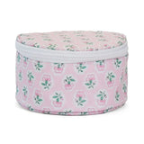 Petite Fleur Pink Jewel Round Case