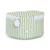Pimlico Stripe Sage Jewel Round Case