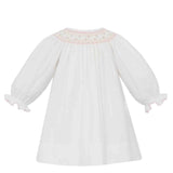 Lilly White Corduroy Bishop L/S Dress