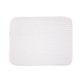 Pimlico Stripe Pink Quilted Laptop Sleeve