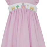 School House Pink Gingham Dress