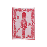 Strofinaccio Red Nutcracker Dish Towel