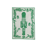 Strofinaccio Green Nutcracker Dish Towel