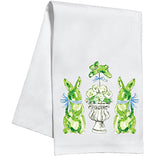 Bunny Topiaries Kitchen Towel