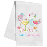 Mahjong Cocktails Pause Kitchen Towel