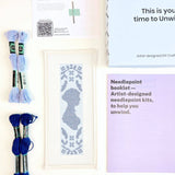 Jane Austen Bookmark Needlepoint Kit