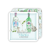 Shaken or Stirred Martini is Preferred Square Coaster