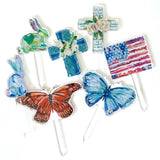 OLD GLORY FLAG PLANT STICK