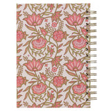 Journal Wirebound Pink Be Still & Know Ps. 46:10