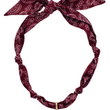 Mississippi State Bulldogs Logo Scarf Necklace