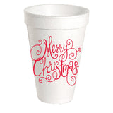 Merry Christmas Styrofoam Cup